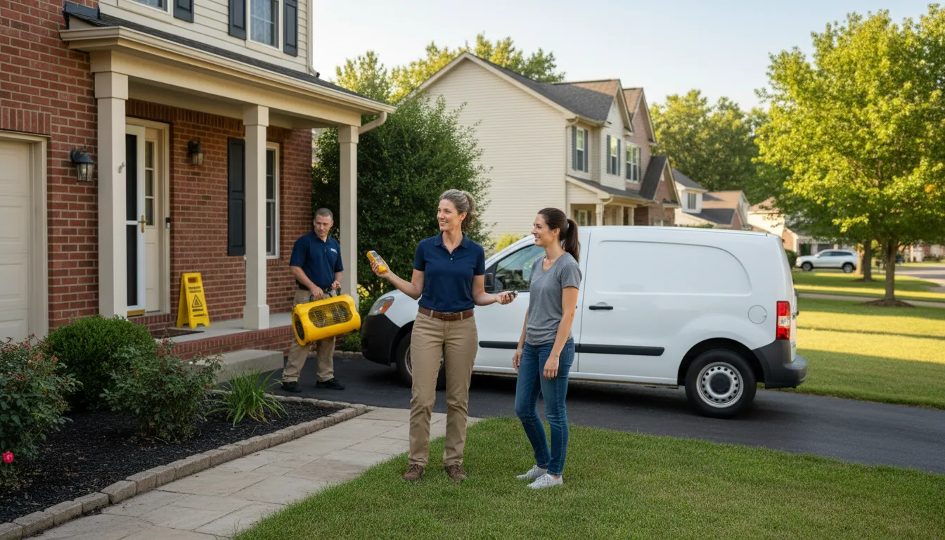 Residential water damage restoration in Waterville Valley, NH